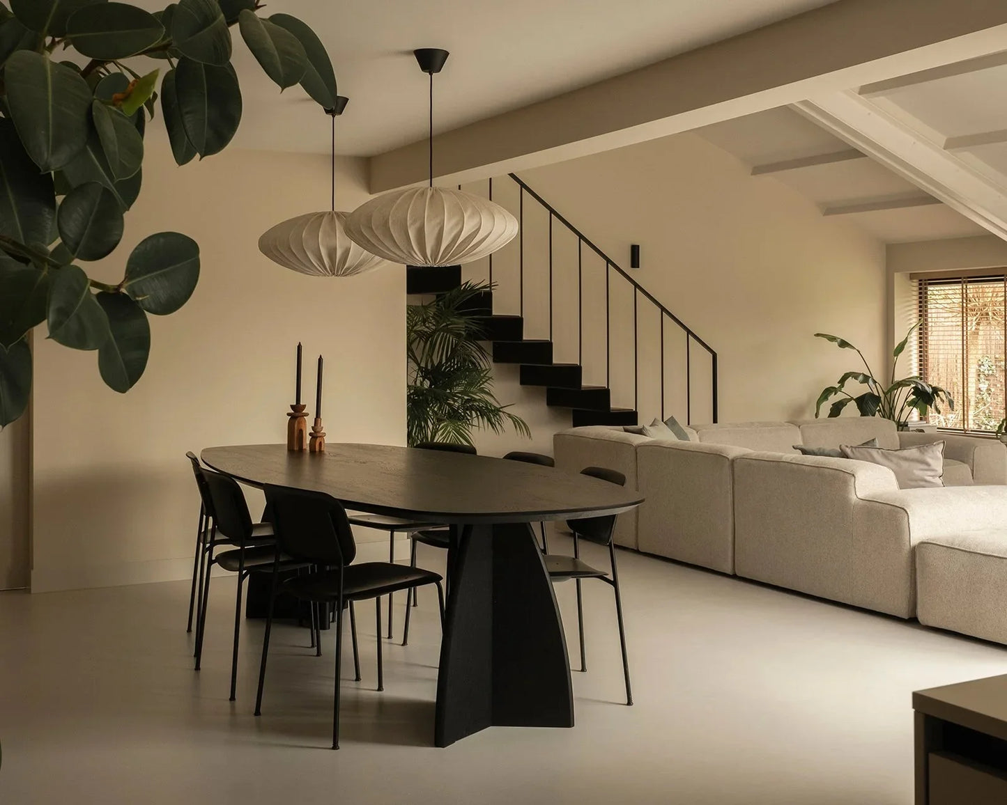 IDA Furniture Wabi-sabi Wooden Dining room Furniture Vintage grey wood dining table for Family Apartment Hotel restaurant