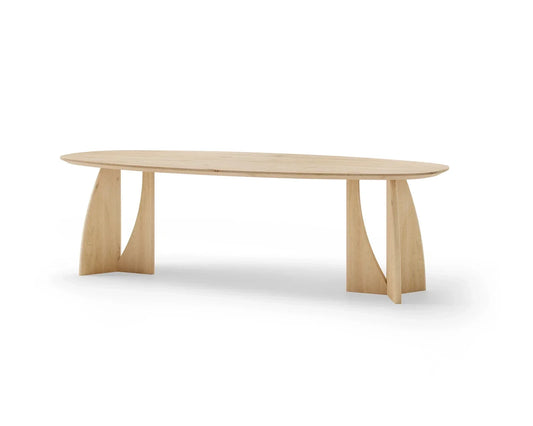 IDA Furniture Wabi-sabi Wooden Dining room Furniture Vintage grey wood dining table for Family Apartment Hotel restaurant