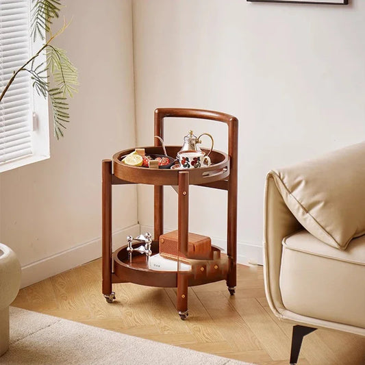 Sofa Side Mini Wooden Living Room Low Furniture Center Makeup Tables Room Modern Small Corner Mesa De Centro Balcony Service JGY
